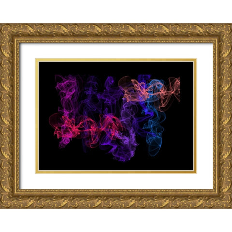 Ethereal Dance 2 Gold Ornate Wood Framed Art Print with Double Matting by Jenny Rainbow Fine Art