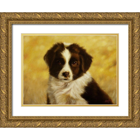 2 Gold Ornate Wood Framed Art Print with Double Matting by Silver, John