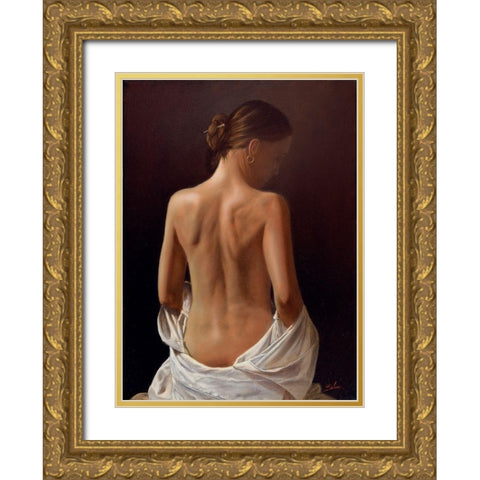 DSC_6669 Gold Ornate Wood Framed Art Print with Double Matting by Silver, John