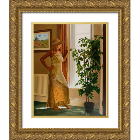 DSC_7719 Gold Ornate Wood Framed Art Print with Double Matting by Silver, John