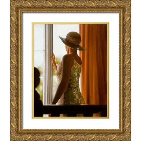 DSC_7720 Gold Ornate Wood Framed Art Print with Double Matting by Silver, John