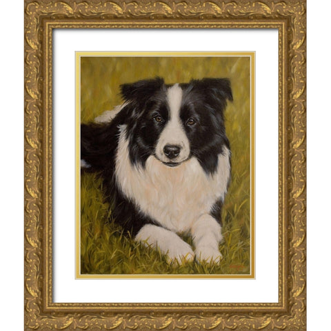 101 Gold Ornate Wood Framed Art Print with Double Matting by Silver, John