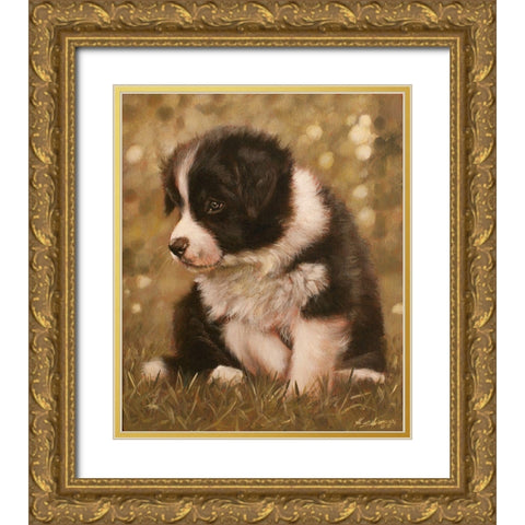 311 Gold Ornate Wood Framed Art Print with Double Matting by Silver, John