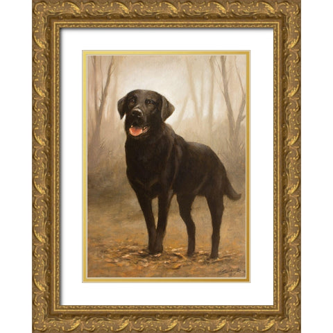 316 Gold Ornate Wood Framed Art Print with Double Matting by Silver, John