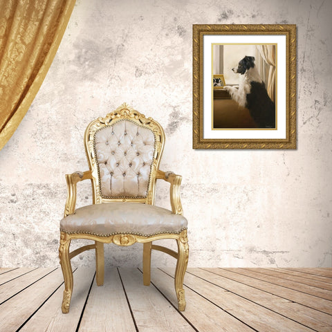 324 Gold Ornate Wood Framed Art Print with Double Matting by Silver, John