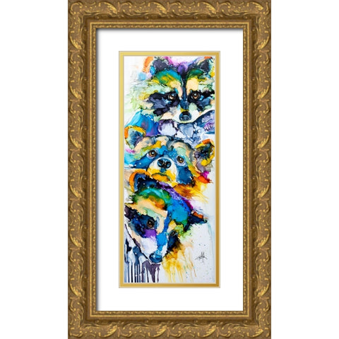 Berth Order Gold Ornate Wood Framed Art Print with Double Matting by Art by Leslie Franklin
