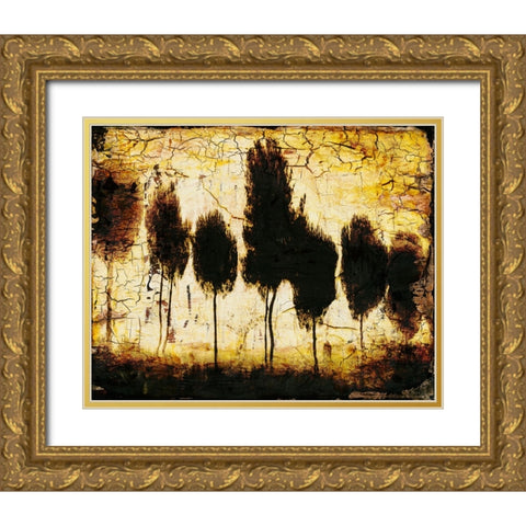 Power of One Gold Ornate Wood Framed Art Print with Double Matting by LightBoxJournal