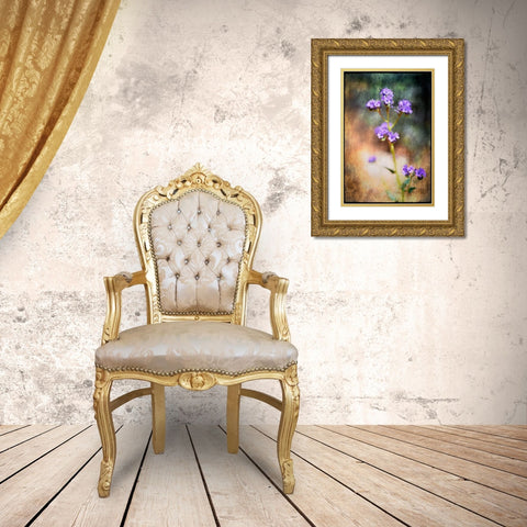 Desert Flower 2 Gold Ornate Wood Framed Art Print with Double Matting by LightBoxJournal