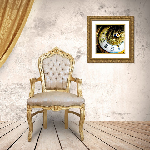 Garage 2 Gold Ornate Wood Framed Art Print with Double Matting by LightBoxJournal
