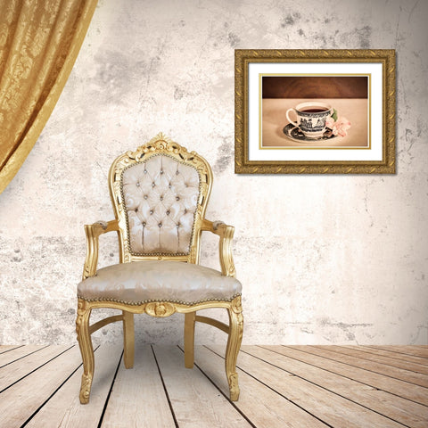 High Tea 2 Gold Ornate Wood Framed Art Print with Double Matting by LightBoxJournal