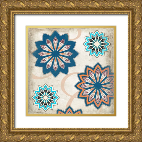 Decortive BK 6 Gold Ornate Wood Framed Art Print with Double Matting by LightBoxJournal