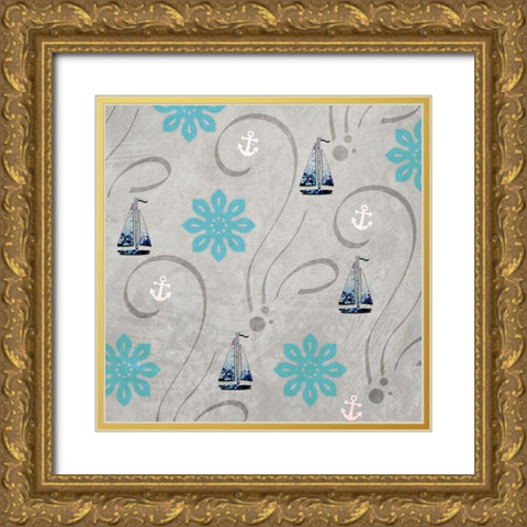 Decortive BK 8 Gold Ornate Wood Framed Art Print with Double Matting by LightBoxJournal