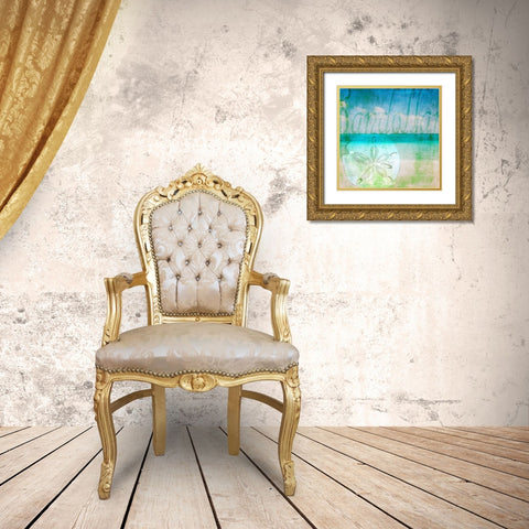 Sea 3 Gold Ornate Wood Framed Art Print with Double Matting by LightBoxJournal