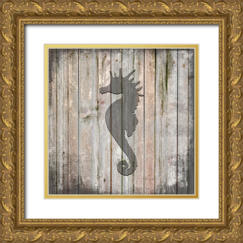 Country Sea V1 1 Gold Ornate Wood Framed Art Print with Double Matting by LightBoxJournal