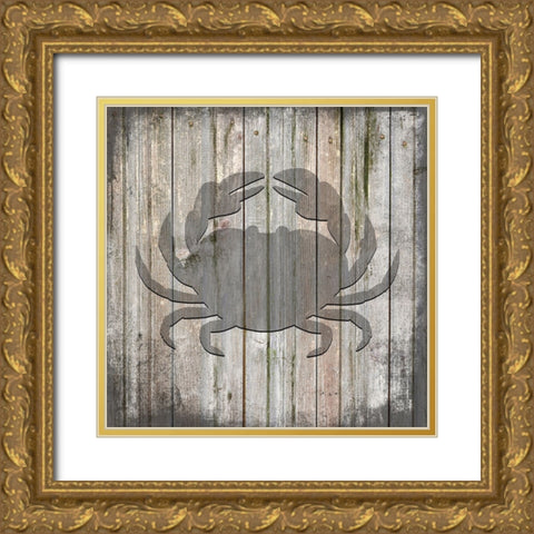 Country Sea V1 2 Gold Ornate Wood Framed Art Print with Double Matting by LightBoxJournal