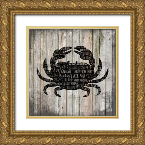 Country Sea V2 2 Gold Ornate Wood Framed Art Print with Double Matting by LightBoxJournal