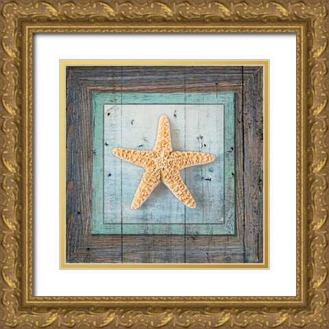 Framed Gypsy Sea  V1 2 Gold Ornate Wood Framed Art Print with Double Matting by LightBoxJournal