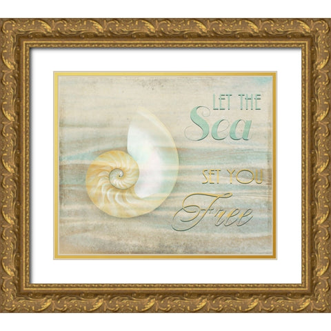 Free Gypsy 2 Gold Ornate Wood Framed Art Print with Double Matting by LightBoxJournal