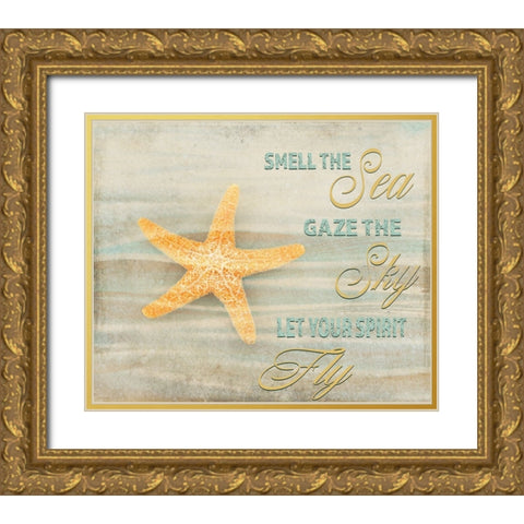Free Gypsy 3 Gold Ornate Wood Framed Art Print with Double Matting by LightBoxJournal