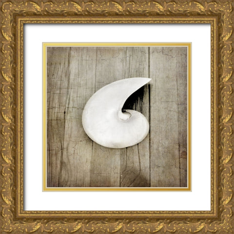 Gypsy Sea 3 Gold Ornate Wood Framed Art Print with Double Matting by LightBoxJournal