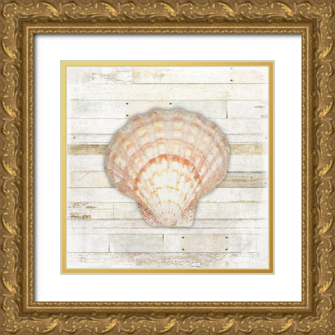 Gypsy Sea Coastal 1 Gold Ornate Wood Framed Art Print with Double Matting by LightBoxJournal
