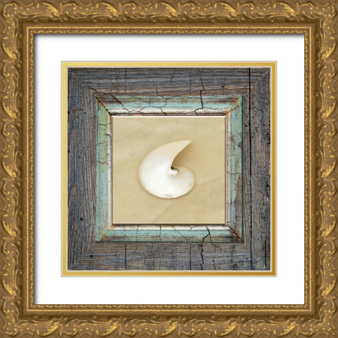 Gypsy Sea Framed 2 Gold Ornate Wood Framed Art Print with Double Matting by LightBoxJournal