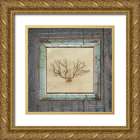 Gypsy Sea Framed 3 Gold Ornate Wood Framed Art Print with Double Matting by LightBoxJournal