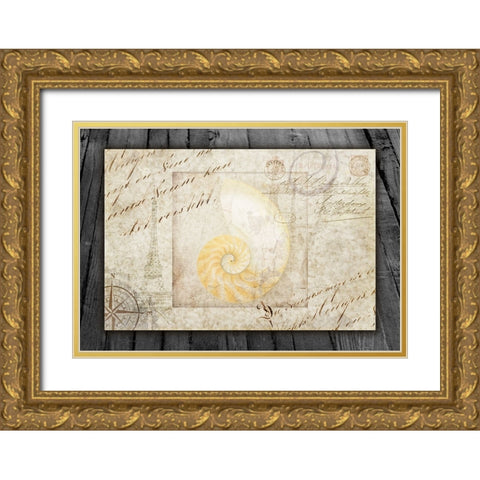 Gypsy Sea Returning Home 2 Gold Ornate Wood Framed Art Print with Double Matting by LightBoxJournal