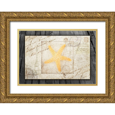 Gypsy Sea Returning Home 3 Gold Ornate Wood Framed Art Print with Double Matting by LightBoxJournal