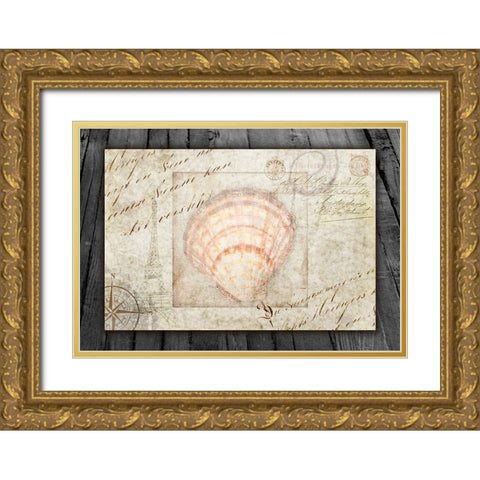 Gypsy Sea Returning Home 4 Gold Ornate Wood Framed Art Print with Double Matting by LightBoxJournal