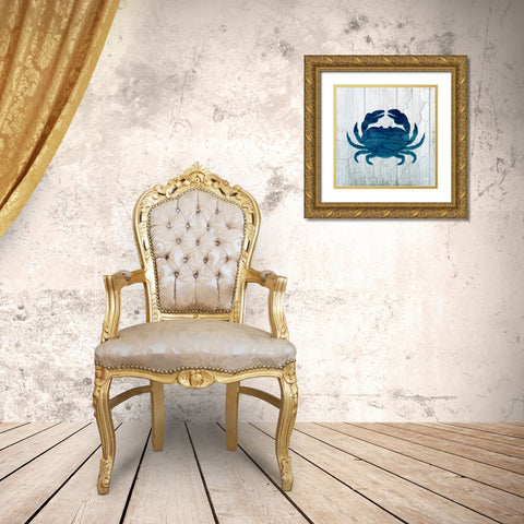 Gypsy Sea Sea 3 Gold Ornate Wood Framed Art Print with Double Matting by LightBoxJournal