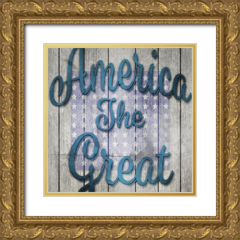 American Workshop Series 3 V5 Gold Ornate Wood Framed Art Print with Double Matting by LightBoxJournal