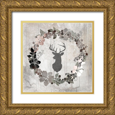DownOnTheFarm V1 Gold Ornate Wood Framed Art Print with Double Matting by LightBoxJournal
