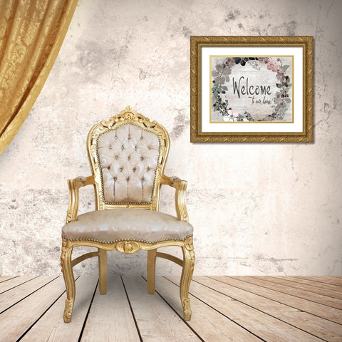 DownOnTheFarm V9 Gold Ornate Wood Framed Art Print with Double Matting by LightBoxJournal