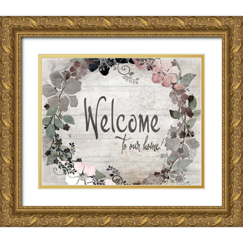 DownOnTheFarm V9 Gold Ornate Wood Framed Art Print with Double Matting by LightBoxJournal