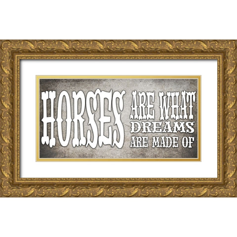 GypsyHorse CollectionSurfacePattern V4 12 Gold Ornate Wood Framed Art Print with Double Matting by LightBoxJournal