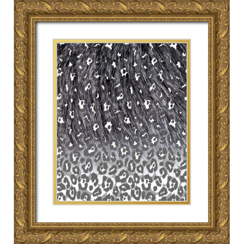 Animal_SurfacePattern V1 12 Gold Ornate Wood Framed Art Print with Double Matting by LightBoxJournal