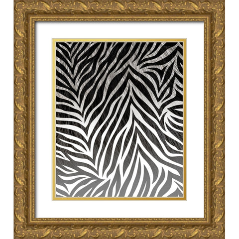 Animal_SurfacePattern V1 14 Gold Ornate Wood Framed Art Print with Double Matting by LightBoxJournal