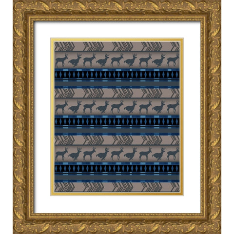 Running Meadows BPS Gold Ornate Wood Framed Art Print with Double Matting by LightBoxJournal