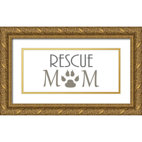 R11 Gold Ornate Wood Framed Art Print with Double Matting by LightBoxJournal