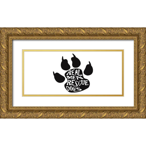 R16 Gold Ornate Wood Framed Art Print with Double Matting by LightBoxJournal