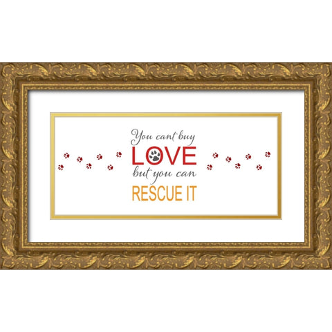 R18 Gold Ornate Wood Framed Art Print with Double Matting by LightBoxJournal