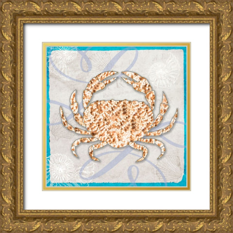 Sea Side Gypsy 1 Gold Ornate Wood Framed Art Print with Double Matting by LightBoxJournal