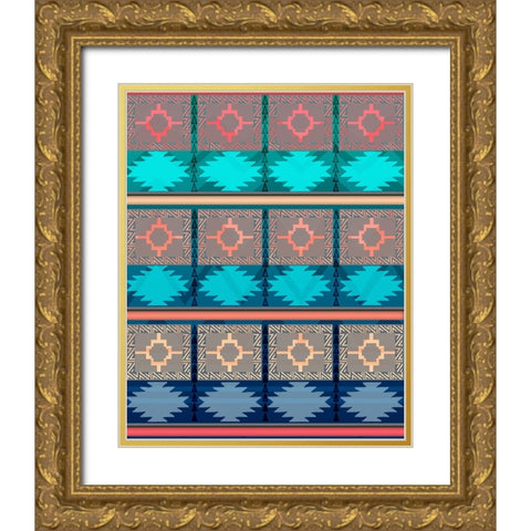 SouthWestStyle 6 Gold Ornate Wood Framed Art Print with Double Matting by LightBoxJournal