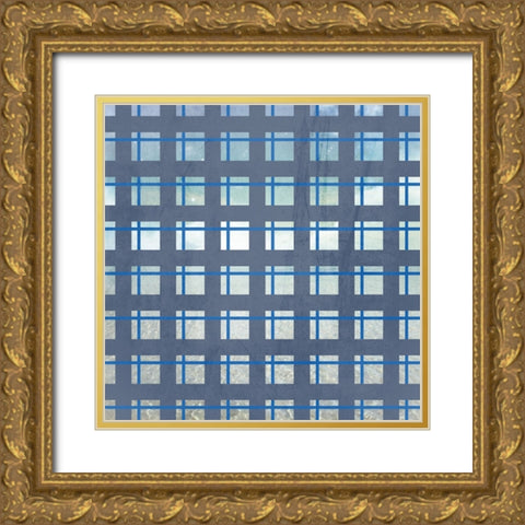 Signs_SeaLife_Repeat2 Gold Ornate Wood Framed Art Print with Double Matting by LightBoxJournal