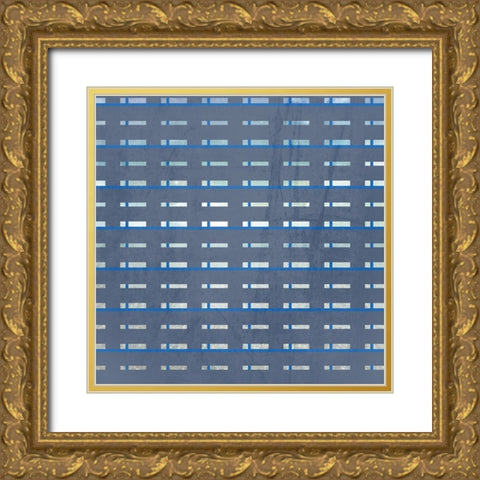 Signs_SeaLife_Repeat3 Gold Ornate Wood Framed Art Print with Double Matting by LightBoxJournal
