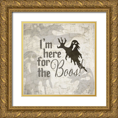 31 Signs 02 Gold Ornate Wood Framed Art Print with Double Matting by LightBoxJournal