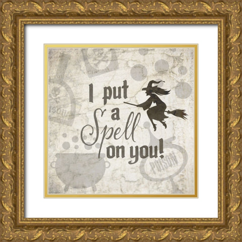 31 Signs 03 Gold Ornate Wood Framed Art Print with Double Matting by LightBoxJournal