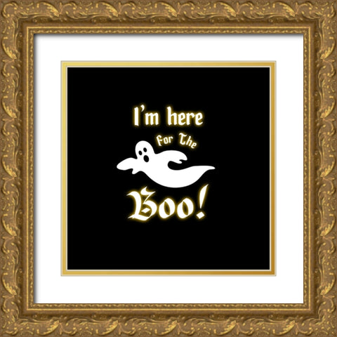 Hocus Pocus 07 Gold Ornate Wood Framed Art Print with Double Matting by LightBoxJournal