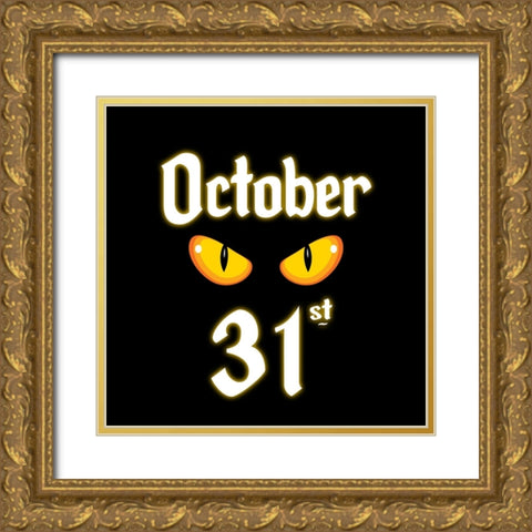 Hocus Pocus 12 Gold Ornate Wood Framed Art Print with Double Matting by LightBoxJournal